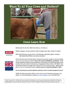 Cover photo for Learn How to AI Your Cows and Heifers