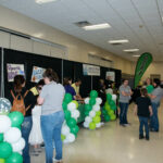 4-H activities and booth with balloons