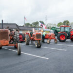Antique Tractors display