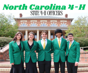 Cover photo for 2025-2026 NC 4-H State Officer Applications