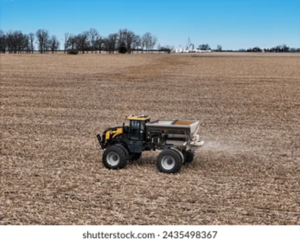 tractor in field